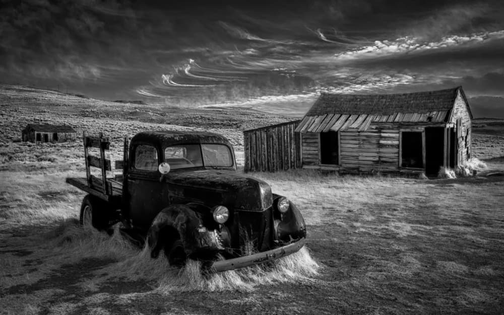 Old Truck Abandoned Farm by Rob Darby — canvas wall art