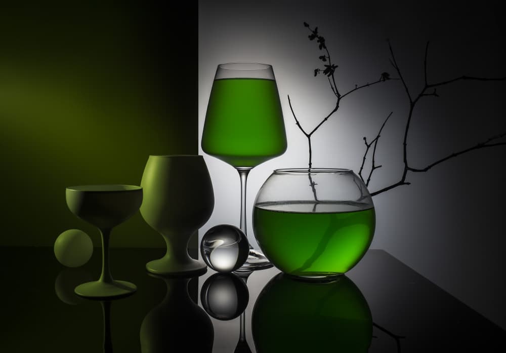 Mysterious Green Elixir by Evgeniy Popov — canvas wall art