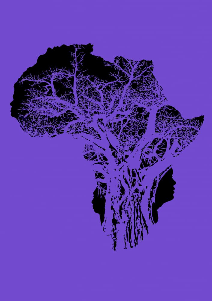 African Tree of Life by Carlo Kaminski — canvas wall art