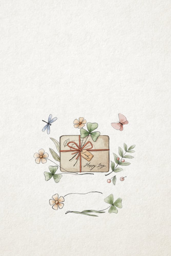 Happy Days Gift Box by Xuan Thai — canvas wall art