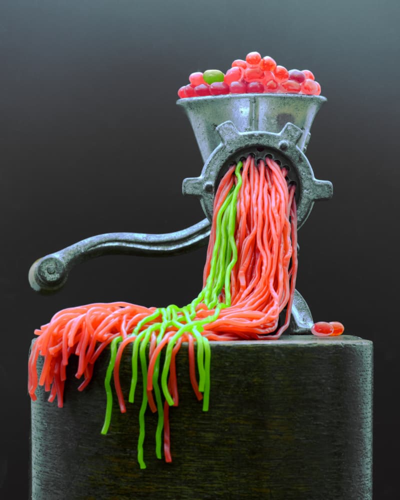 Colorful Candy Grinder by FranzStaab — canvas wall art