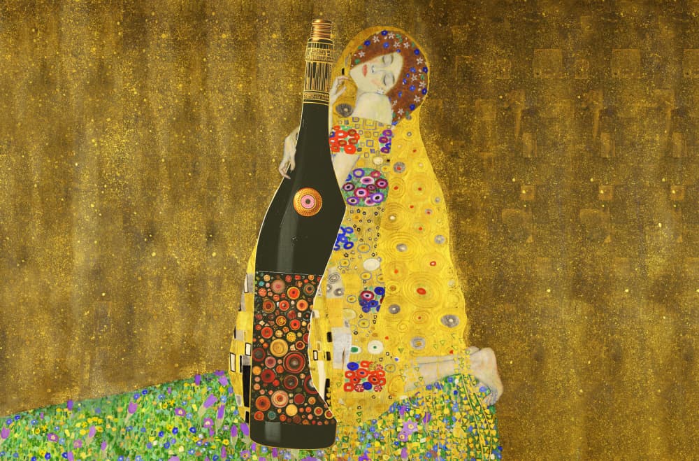 Golden Celebration Embrace by Artem Pozdniakov — canvas wall art
