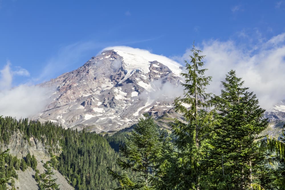 Majestic Mountain Peaks by Melanie Viola — canvas wall art