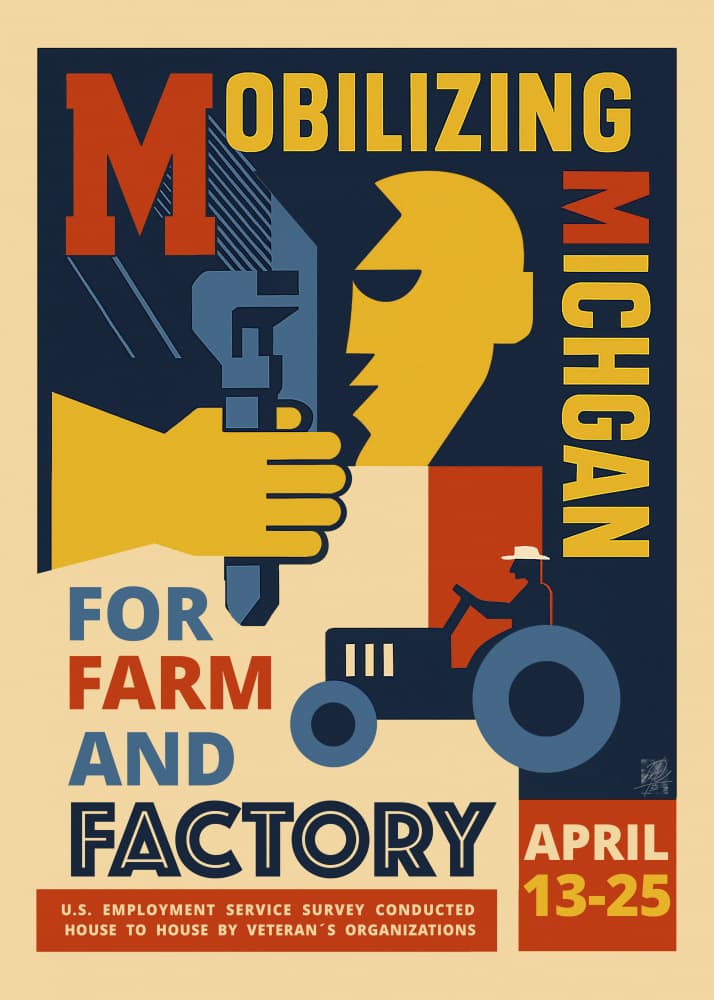 Michigan by Osvaldo Russo — canvas wall art