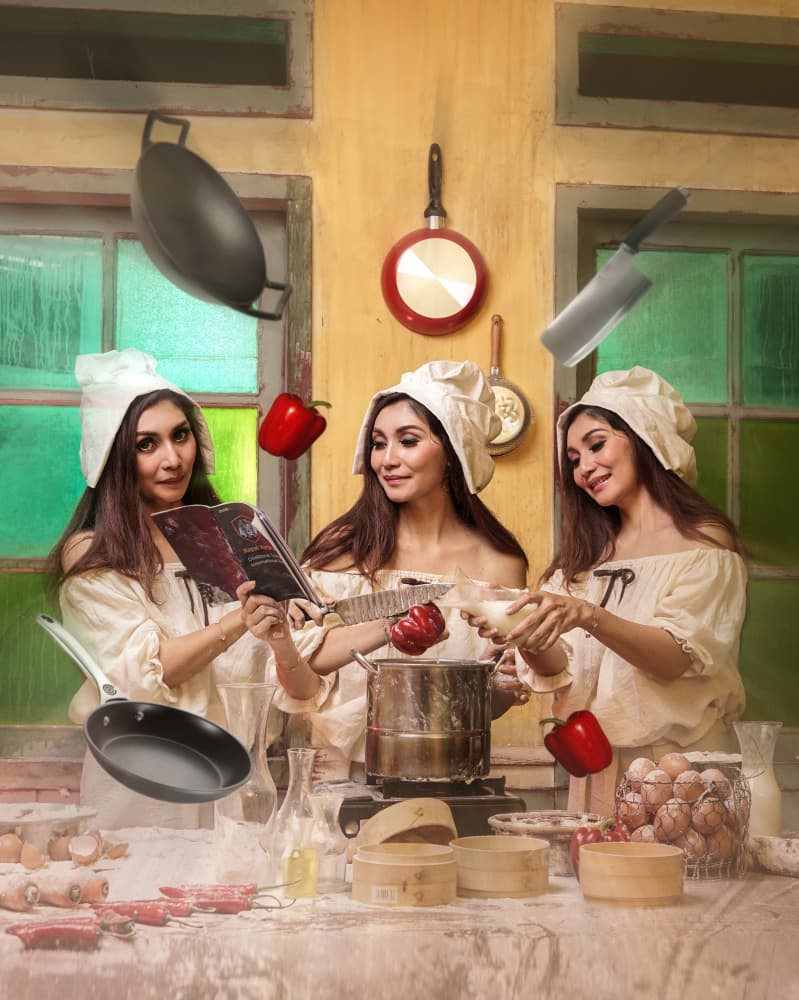 Kitchen Magic by Ajar Setiadi — canvas wall art