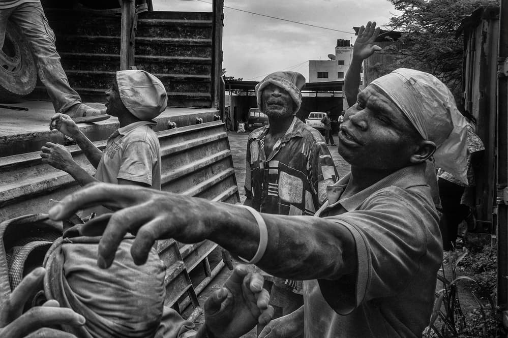 Working Men Reach by Joxe Inazio Kuesta Garmendia — canvas wall art