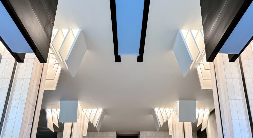 Modern Architectural Light Forms by Lus Joosten — canvas wall art