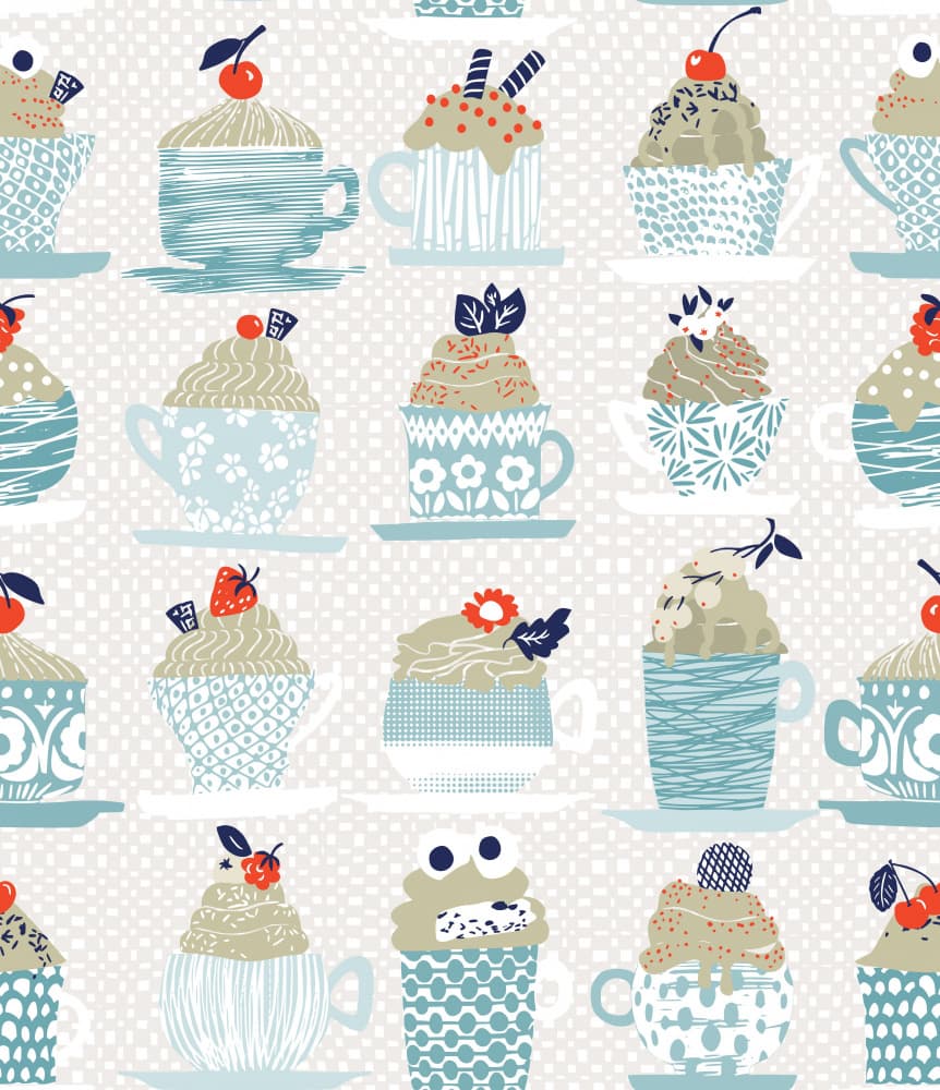 Charming Sweet Treats by Annick — canvas wall art