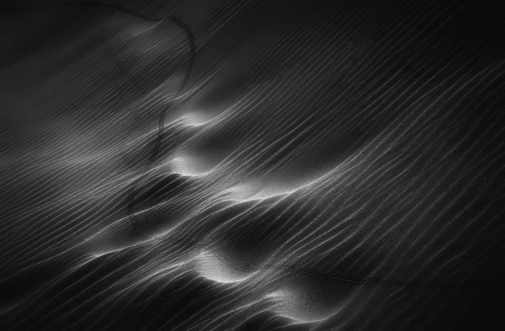 Desert Sand Ripples by Hans-Wolfgang Hawerkamp — canvas wall art