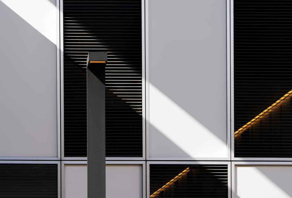 Modern Geometric Shadows by Streiff Marcel — canvas wall art