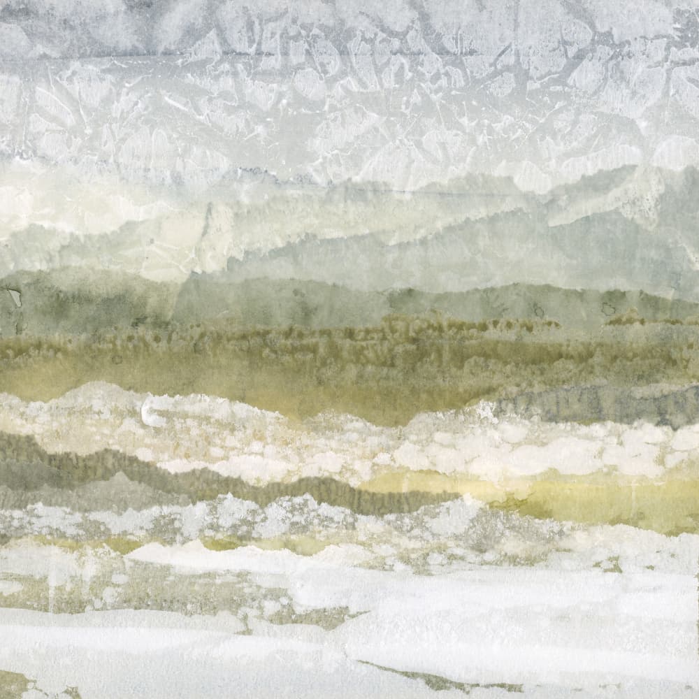 Misty Mountain Layers by Lara Eckerman — canvas wall art