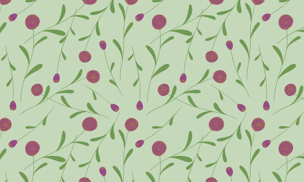 Delicate Purple Blooms by Yvonne Gustafsson — canvas wall art