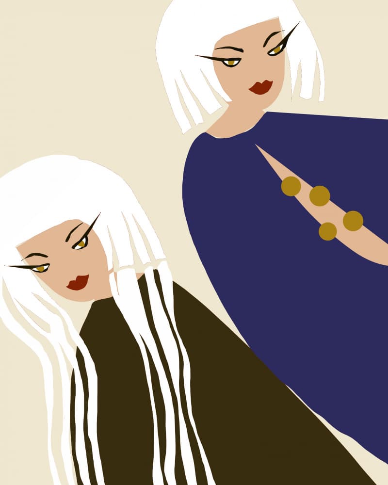 Elegant Fashion Women by Josie George — canvas wall art