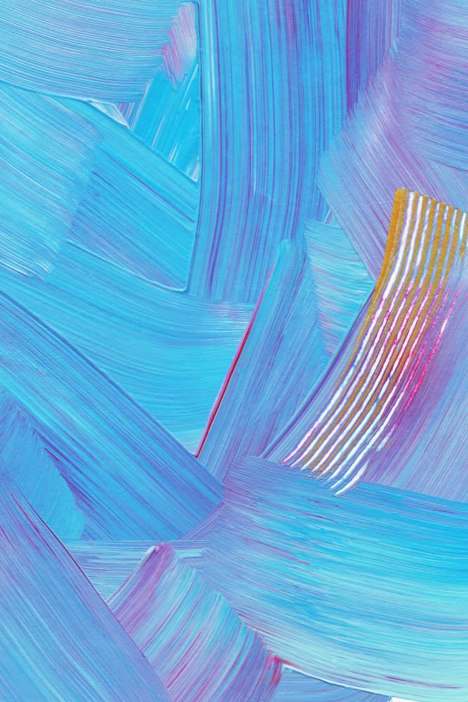 Colourful Strokes by uplusmestudio — canvas wall art