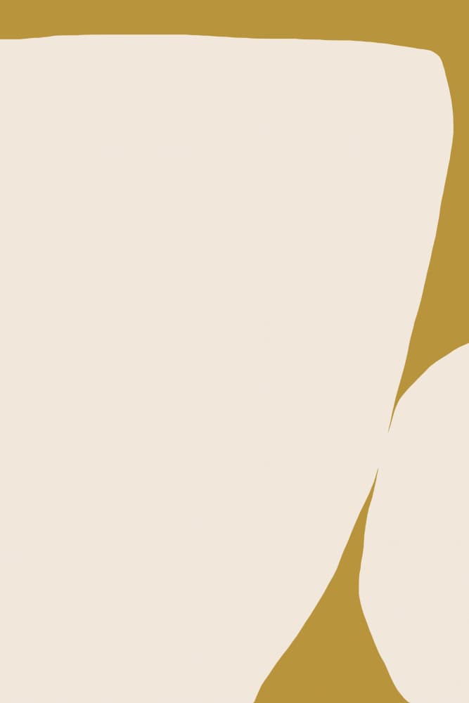 Abstract Golden Shapes by Treechild — canvas wall art