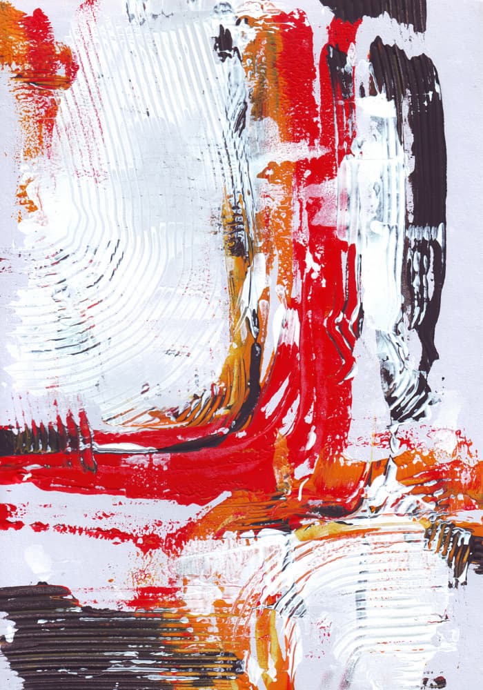 Dynamic Color Strokes by Rafal Kulik — canvas wall art
