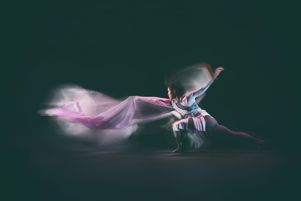 Dynamic Dance Performance by Rob Li — canvas wall art