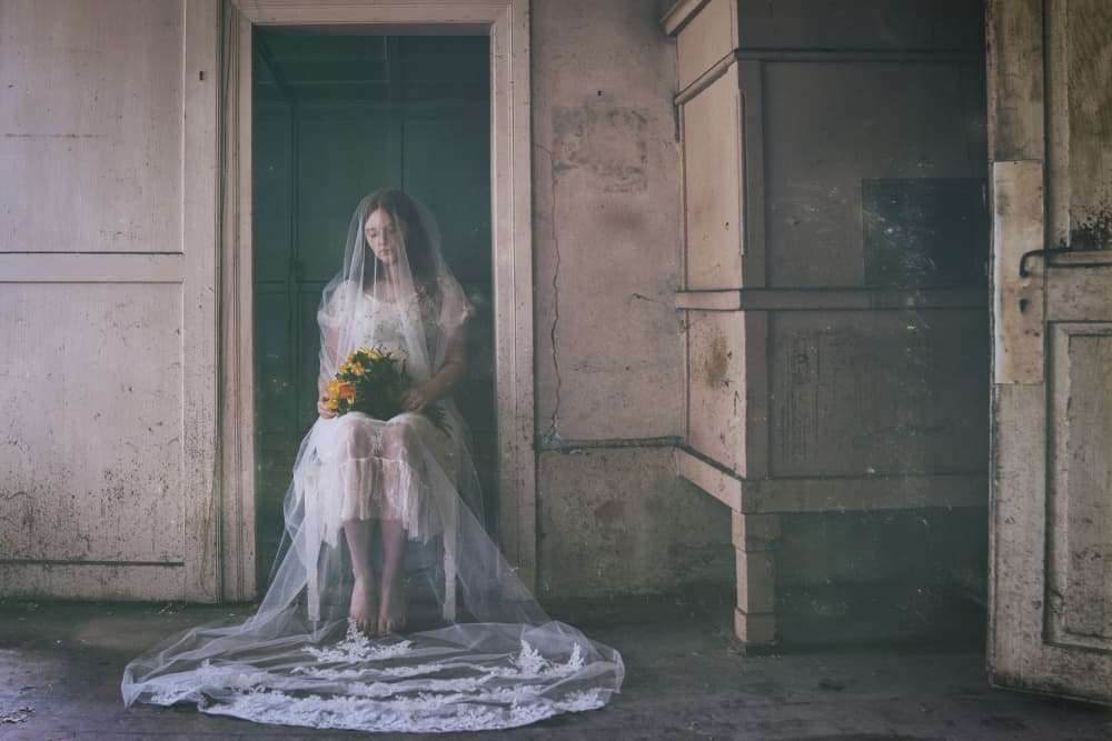 Melancholy Bride by Christian Kurz — canvas wall art