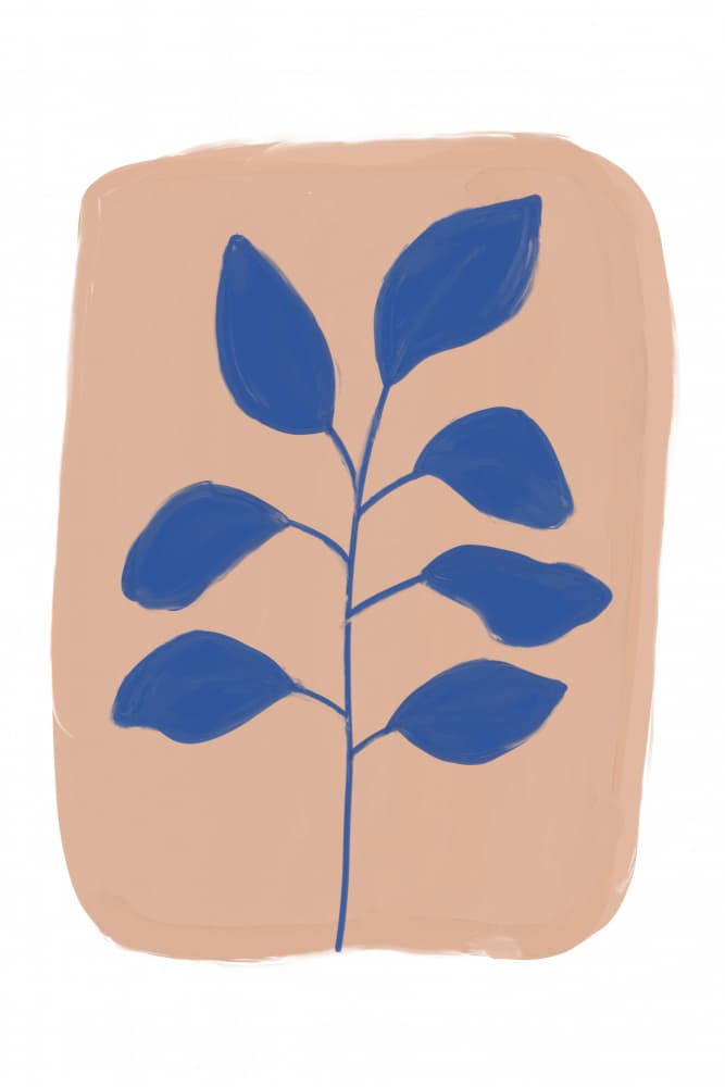 Bluebranch by Treechild — canvas wall art