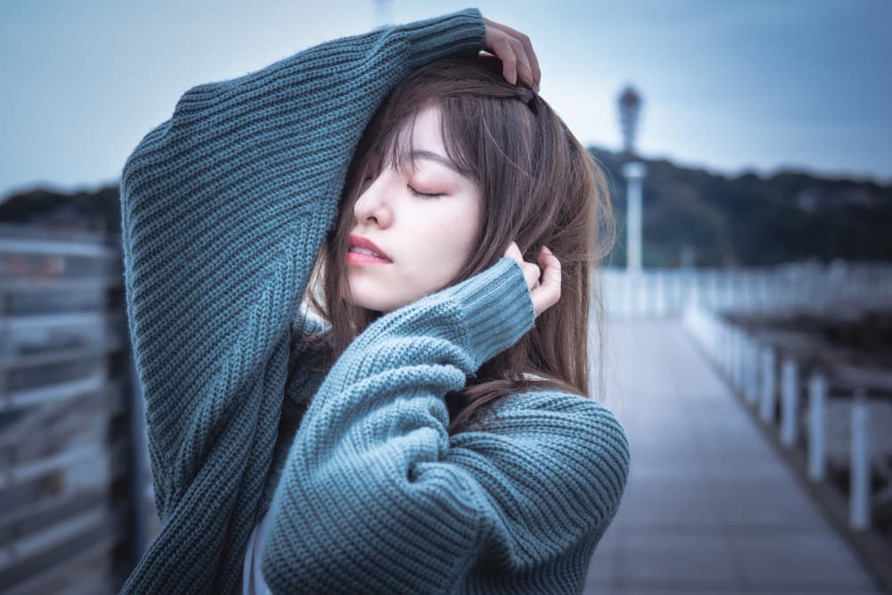 Dreamy Pier Portrait by GABA — canvas wall art