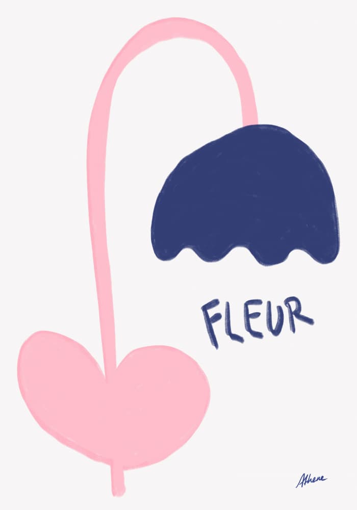 Fleur by Athene Fritsch — canvas wall art