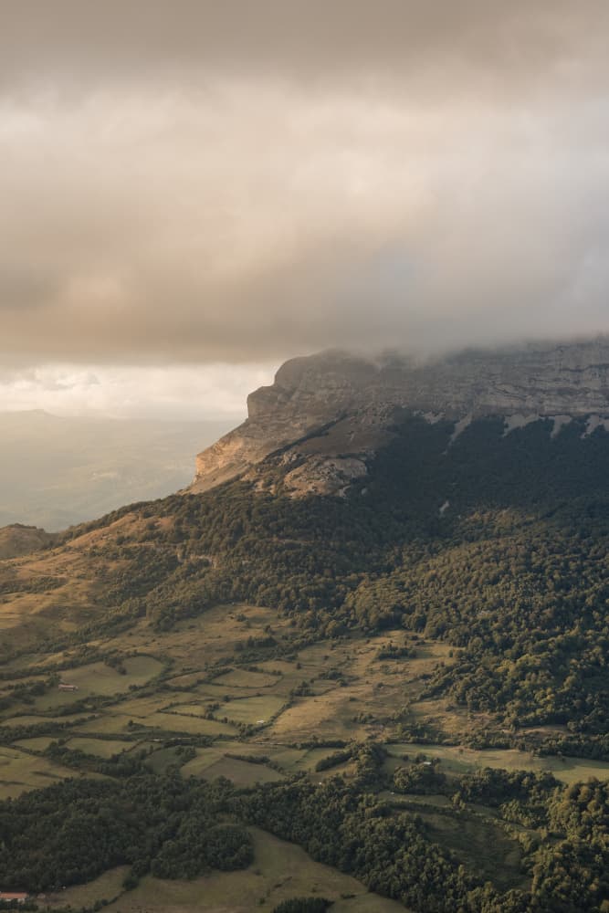 Golden Mountain Valley by Javier Pardina — canvas wall art