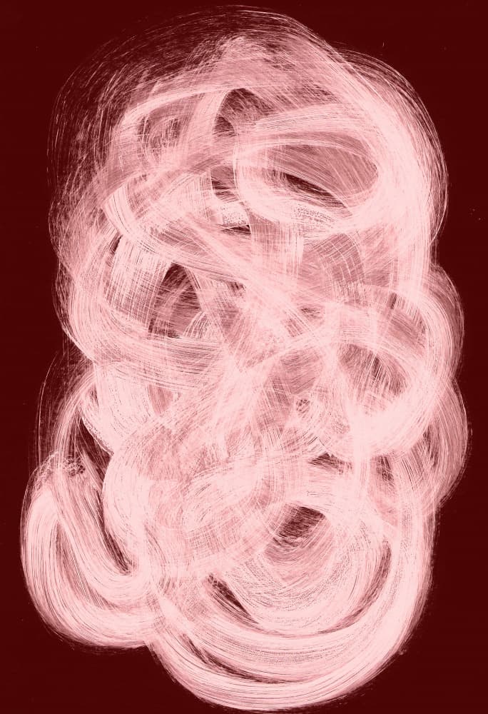 Warm Abstract Swirls by Santhosh ch — canvas wall art