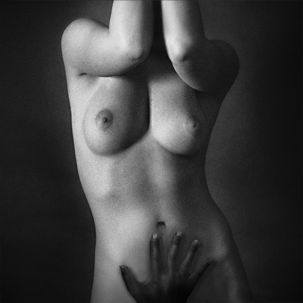 black and white by Jan Donckers — canvas wall art