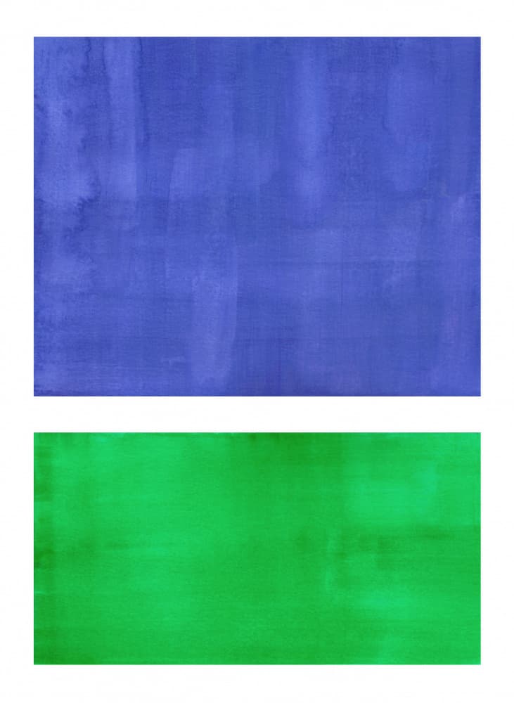 Vibrant Blue Green by Ejaaz Haniff — canvas wall art
