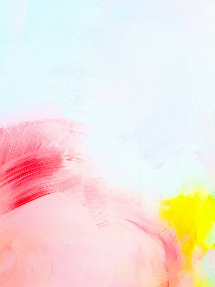Vibrant Abstract Strokes by Ejaaz Haniff — canvas wall art