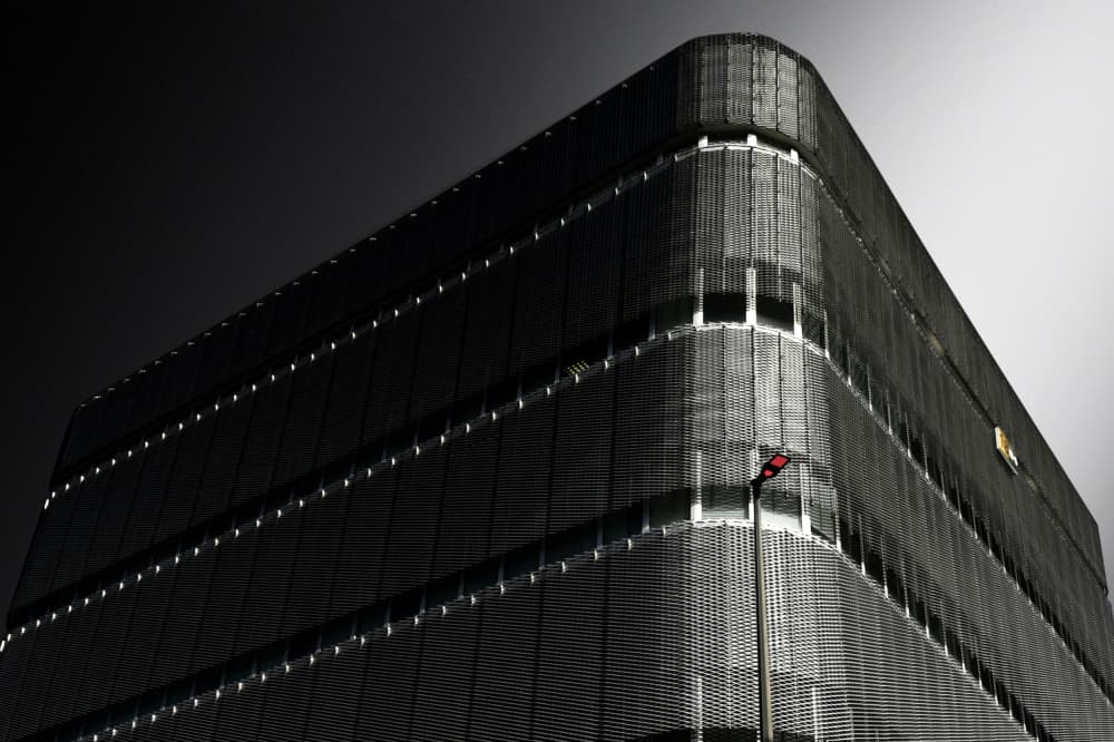 Modern City Corner by Jorge Pimenta — canvas wall art