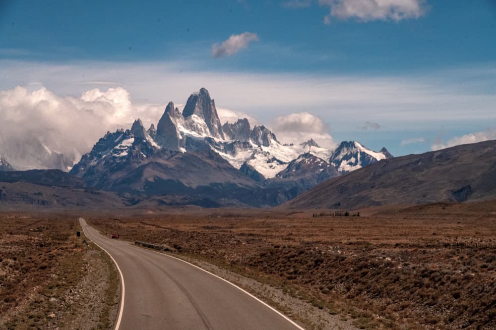Majestic Mountain Road by Ilana Lam — canvas wall art