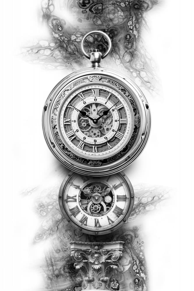 Intricate Clockwork Time by Rafal Kulik — canvas wall art