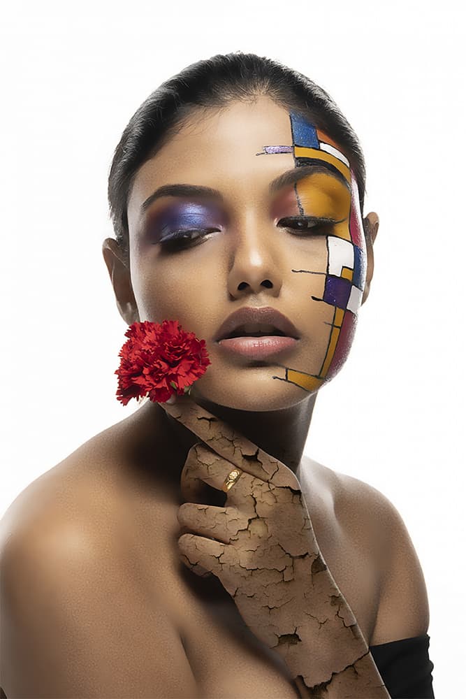 Abstract Geometric Beauty by SAMIR KUMAR SAMANTA — canvas wall art