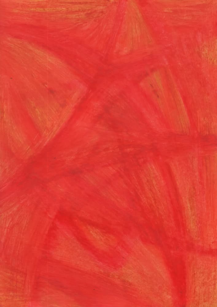 Dynamic Red Abstract by Kulik — canvas wall art