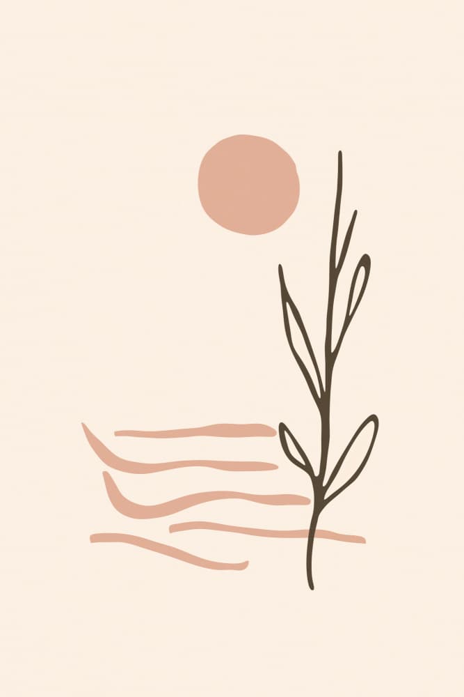 Simplesunset by Treechild — canvas wall art