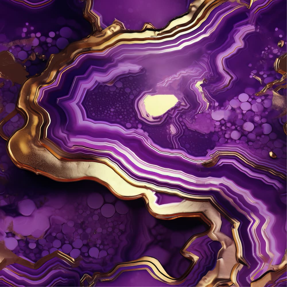 Agate 58 by Bilge Paksoylu — canvas wall art