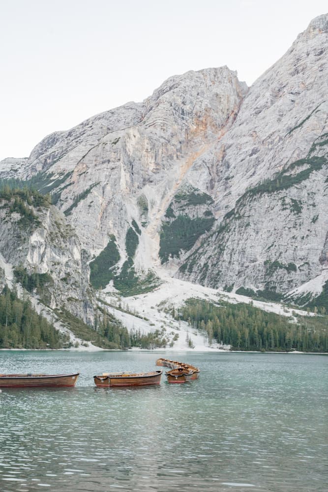 Serene Mountain Lake by Henrike Schenk — canvas wall art