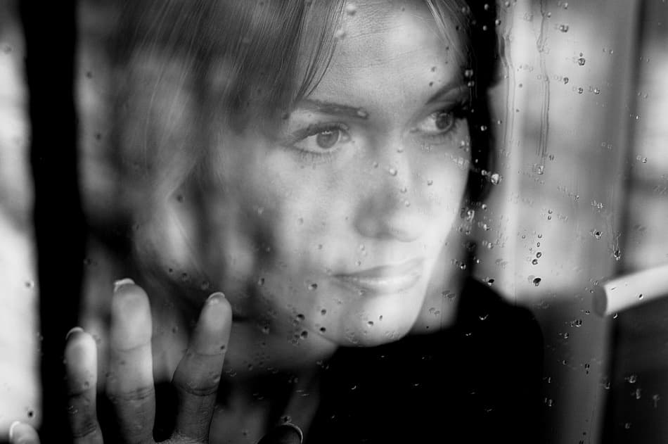Rainy Day Reflection by Karina Aleksandrova — canvas wall art
