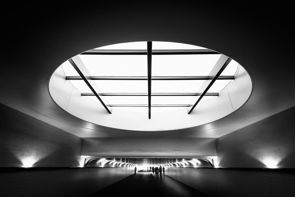 Contemporary Light Passage by Christophe Staelens — canvas wall art