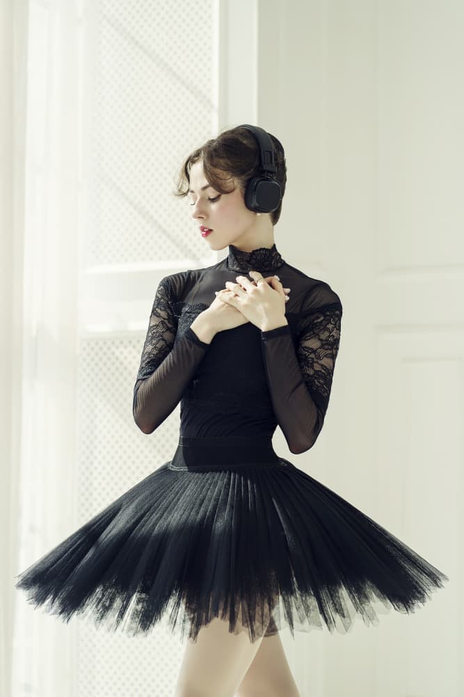 Ballerina's Quiet Melody by Alexandr — canvas wall art