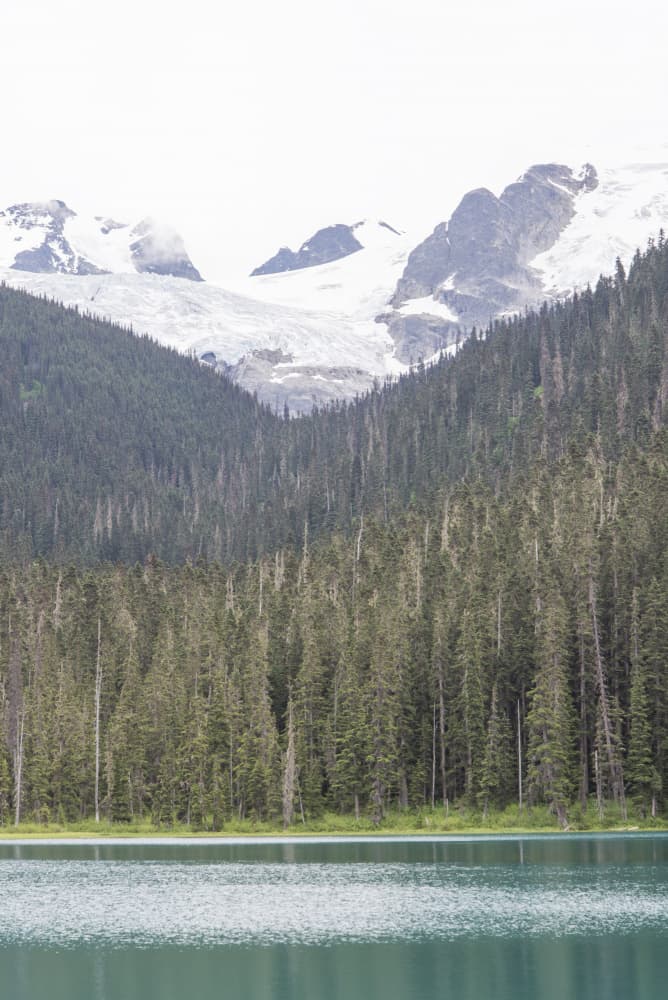 Serene Mountain Lake by Lynann Colligan — canvas wall art