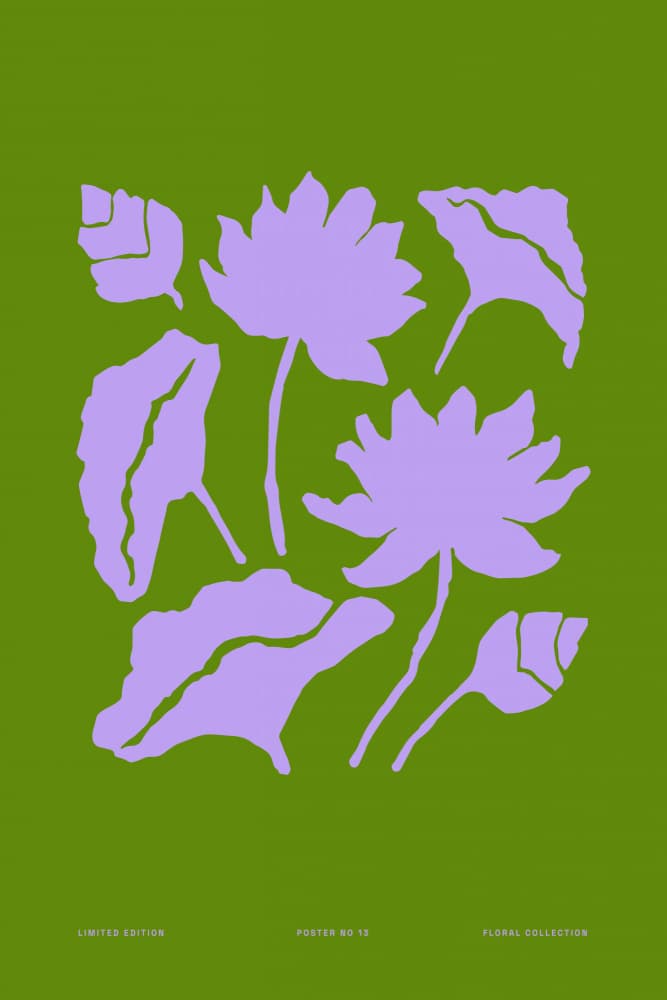 Floralmodernartno07 by Treechild — canvas wall art