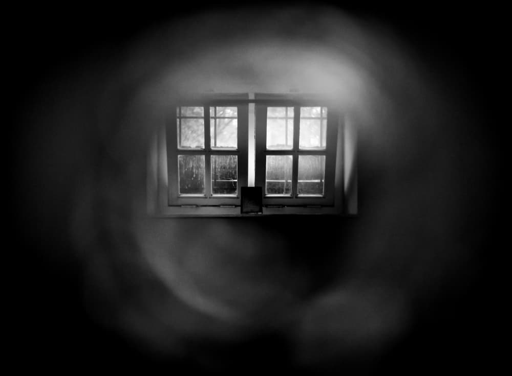 Window In Darkness by Jeroen van de Wiel — canvas wall art