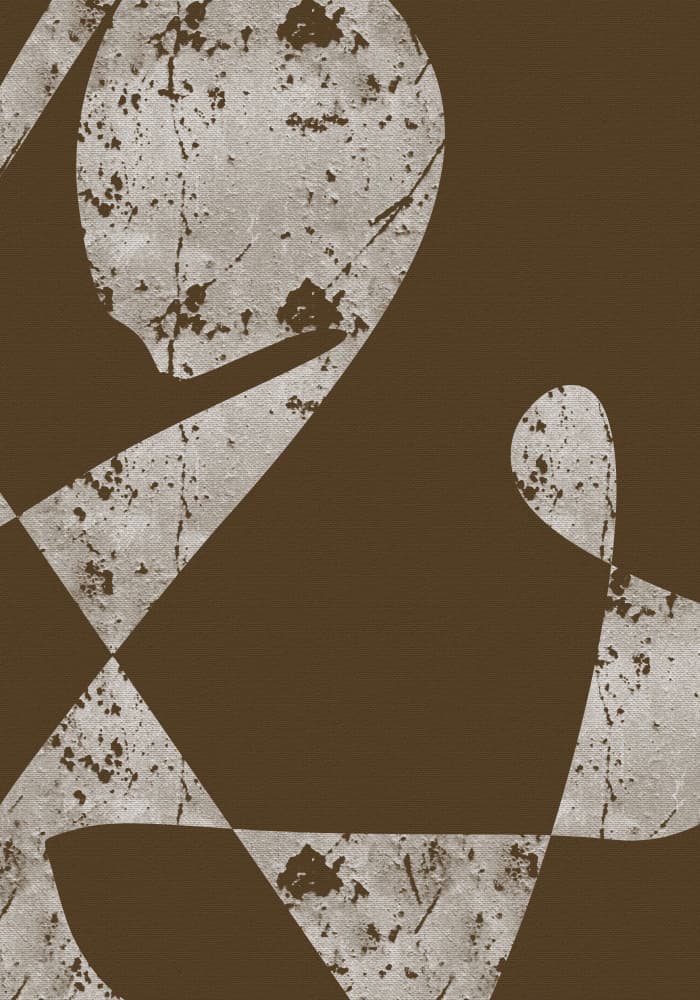 Distressed Geometric Forms by Yuli Saputra — canvas wall art