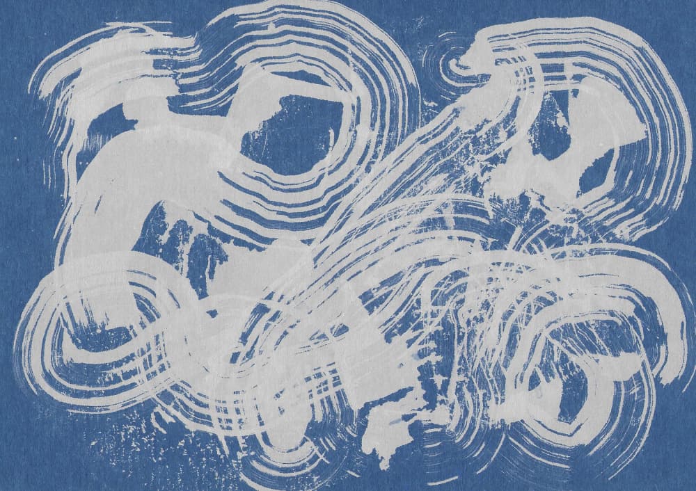 Dynamic Abstract Swirls by Santhosh ch — canvas wall art
