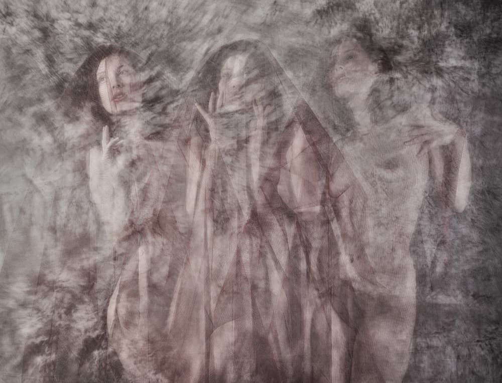 Ethereal Female Nudes by Colin Dixon — canvas wall art