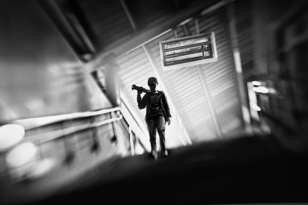 Dynamic Urban Ascent by Sebastian Kisworo — canvas wall art