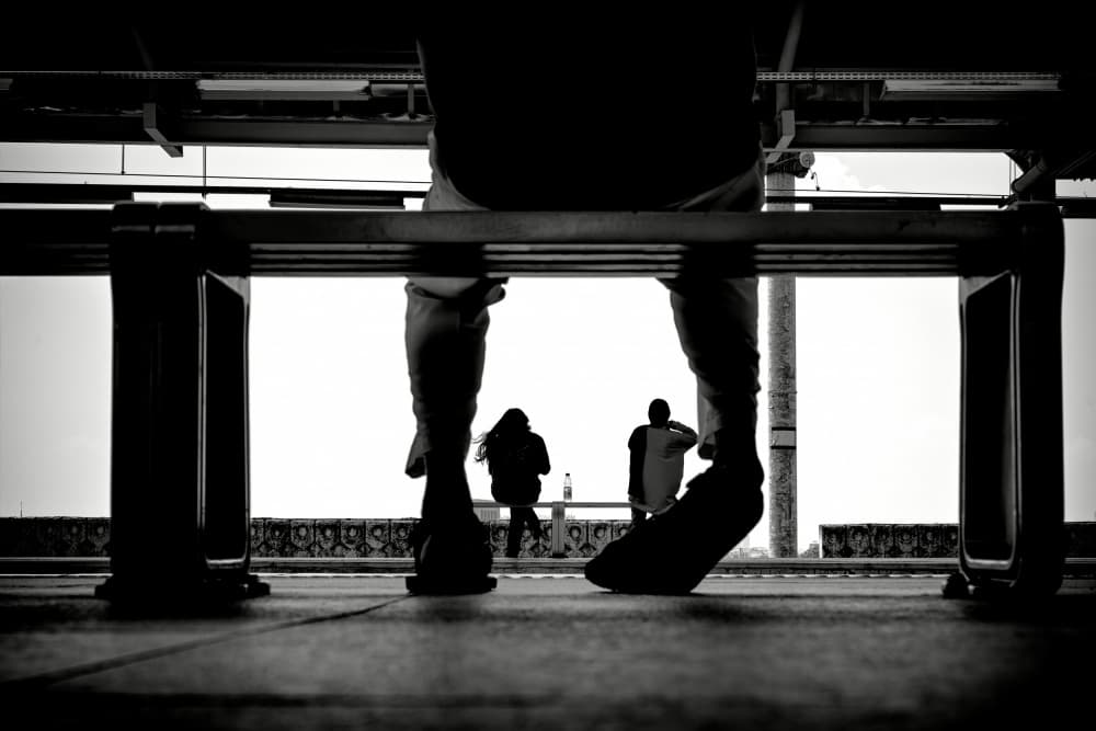 Quiet Urban Moment by Rahmad Adriansyah — canvas wall art