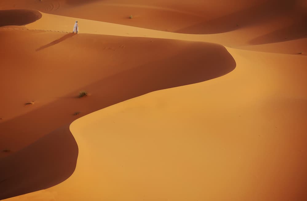 Desert Dunes Journey by Clas Gustafson PRO — canvas wall art